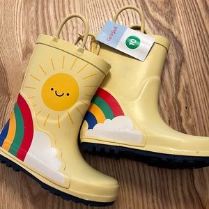 New Cat and Jack Rainboots
